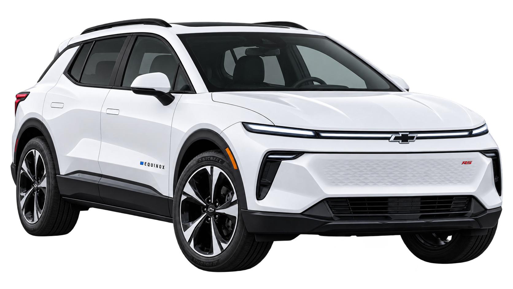 2025 Chevy Equinox EV rental car in the Vancouver area